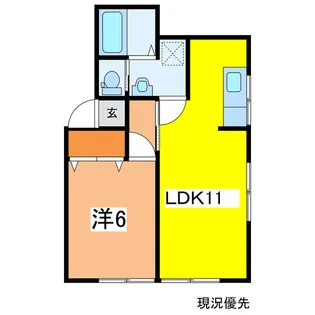 グリーンベルトB【1階】の間取り