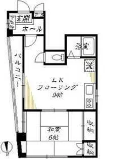 クレストハイム【4階】の間取り
