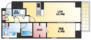 プラスヴァンドームサントル【2階】の間取り