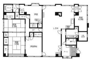 初生町五興ビル【5階】の間取り