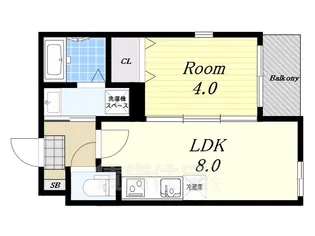 Mana Lina【2階】の間取り