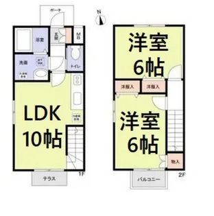アトム北春日部の間取り