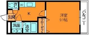 ディア・コンフォール【2階】の間取り