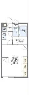 レオパレスイーストハイム銚子【2階】の間取り