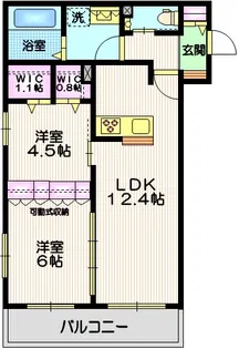 Charme【2階】の間取り
