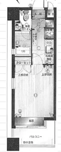 ダイナコートブロッサム天神南【10階】の間取り