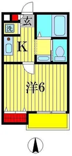 匠ハイツ【2階】の間取り