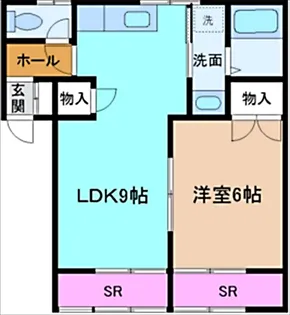 アベイユ【1階】の間取り