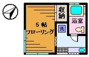 正見荘【2階】の間取り