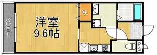 メゾンWO南武庫之荘【3階】の間取り
