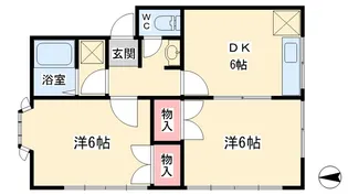 セルーラ高屋敷【1階】の間取り