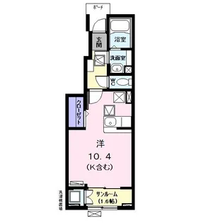 YAYUKAIII(ヤユカ)【1階】の間取り