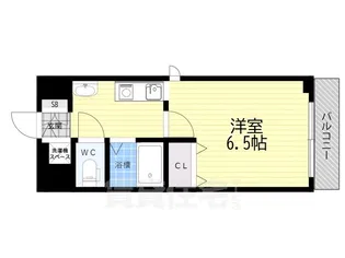 サンアーク深江橋【2階】の間取り