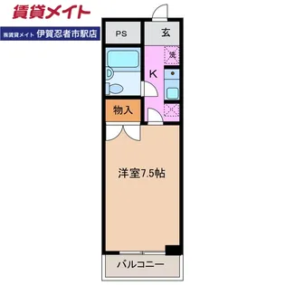 NEWセビ・ロード【3階】の間取り