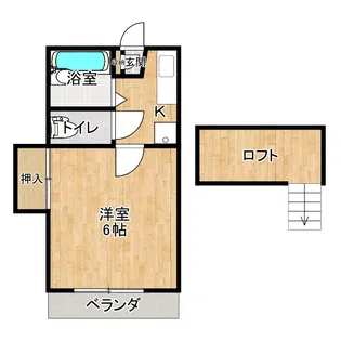 コーワパレス神立【2階】の間取り