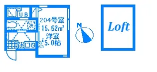 モンステラ大曽根【2階】の間取り