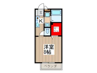 セラ 市川【2階】の間取り