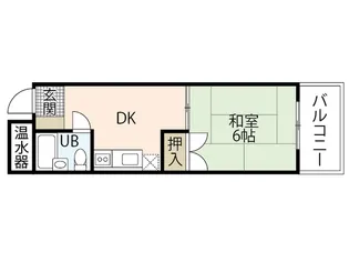 玉森ビル【4階】の間取り