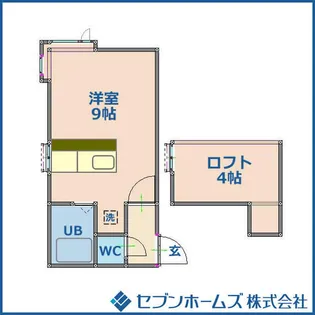 AMSスズラン【3階】の間取り
