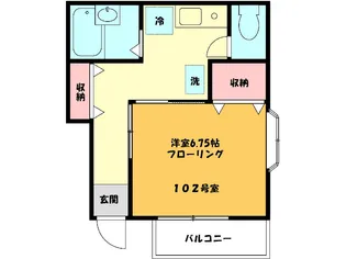 キャッツヒル【1階】の間取り