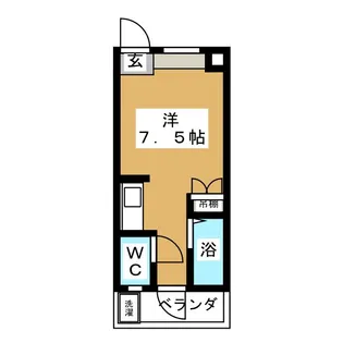 Dエステート【3階】の間取り