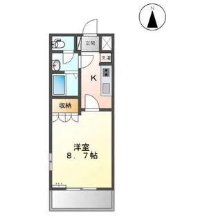 グランチェスタ 恵【1階】の間取り