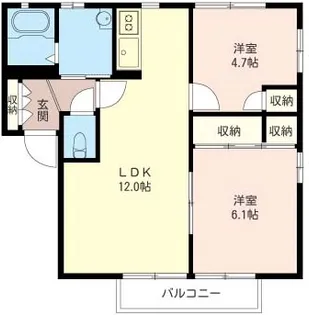 ShaMaison MKハイツ【1階】の間取り