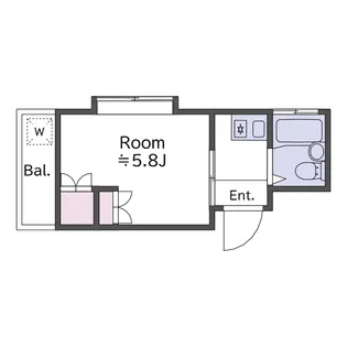 ユングハイム大和町【2階】の間取り