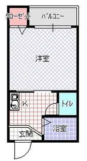 フジカワビル【2階】の間取り