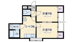 パルティールステージ【3階】の間取り