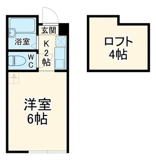 ヒルズ中央林間【1階】の間取り