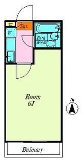 メゾンコート所沢【1階】の間取り