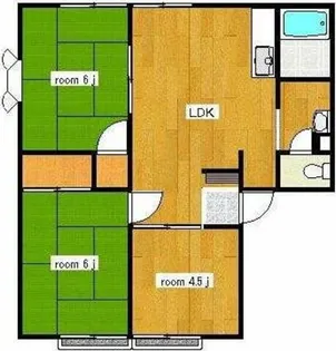 レイクサイド三井【1階】の間取り