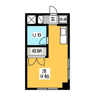 杉荘マンション【3階】の間取り