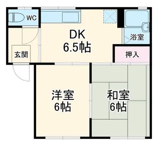 サンコーポカトー【1階】の間取り