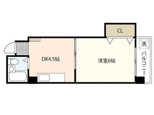 グリーンハウス【2階】の間取り