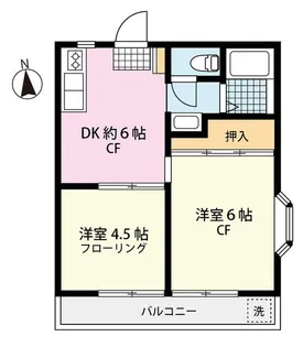 プレシャス本郷台【3階】の間取り