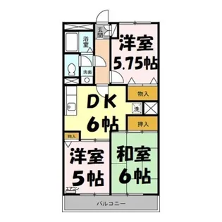 M.Sマンション【3階】の間取り