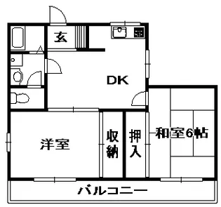 リード21【8階】の間取り
