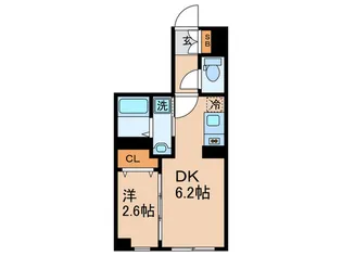 GRANPASEO大森北【4階】の間取り