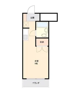 リエス高尾【1階】の間取り