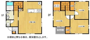 宮城県仙台市太白区人来田1【一戸建】の間取り