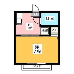 エクセルミネ【1階】の間取り