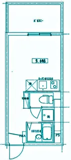 1Kの間取り画像