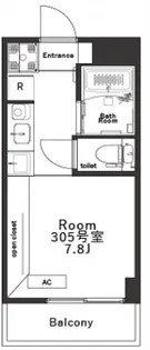 Belleviage Yokohama【6階】の間取り