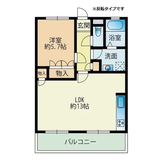 三基ビル【9階】の間取り