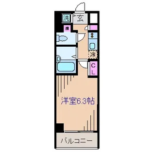 神奈川県横浜市港北区大豆戸町【マンション】の間取り