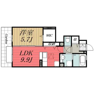 千葉県市原市島野【アパート】の間取り