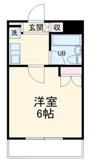 ダイニチ館7番【5階】の間取り