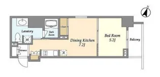 リエトコート元赤坂【10階】の間取り